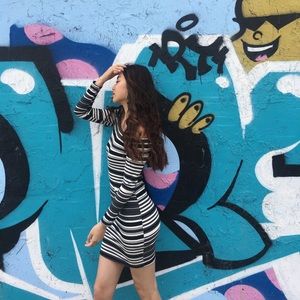 Cute off shoulder dress